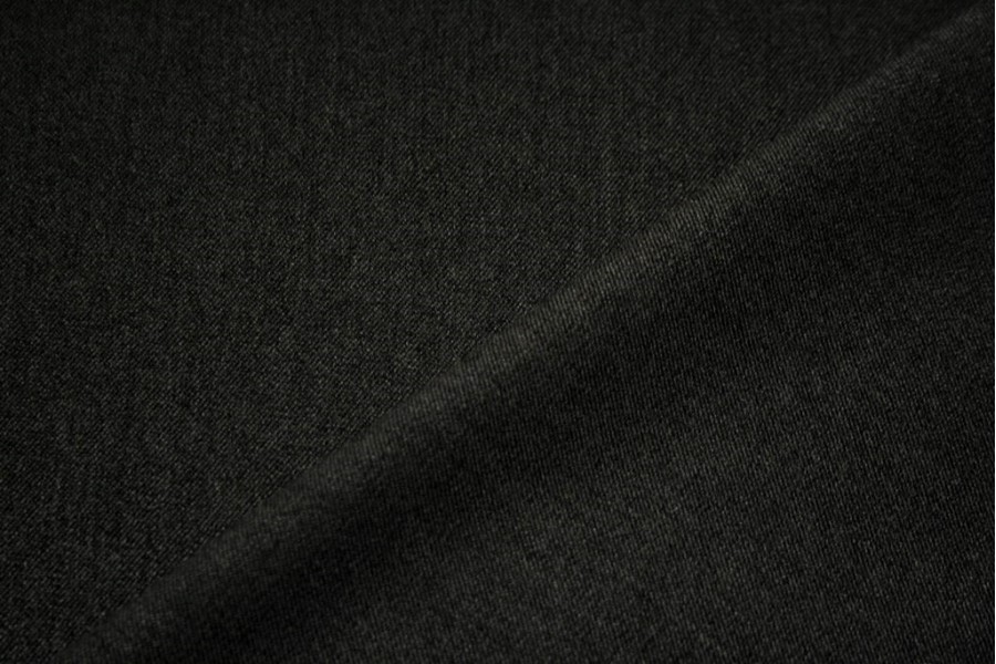 10cm Hosen- und  Kostümstoff Polyester/Viscose STRETCH  dunkelgrau   (Grundpreis € 15,00/m)